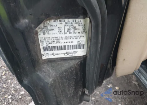 1997 Ford Expedition Eddie Bauer/Xlt from USA, damaged, VIN 1FMEU18W6VLB12103